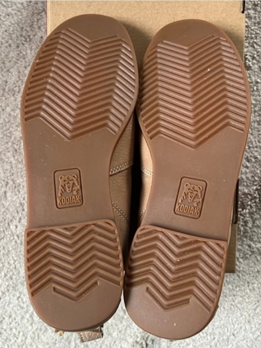 Kodiak Beige Chelsea Ankle Boots💗Kodiak Low-Rider Chelsea sz. 9.5 EU 41 NIB - Picture 7 of 9